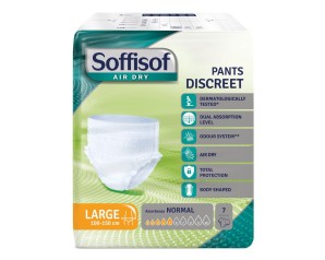 SOFFISOF AIR DRY PANTS DISCR L