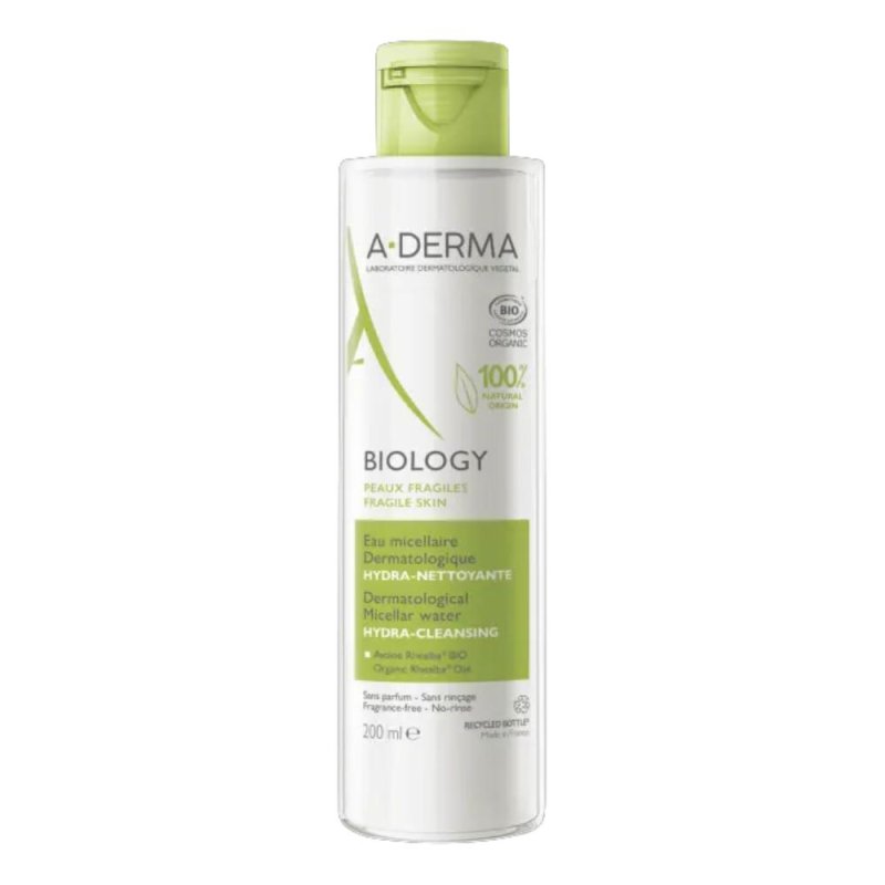 A-Derma Biology AC Acqua Micellare Purificante 200 ml - Detergente Viso Delicato per Pelle Grassa e a Tendenza Acneica A-Derma Biology AC Acqua Micellare Purificante 200 ml - Detergente Viso Delicato per Pelle Grassa e a Tendenza Acneica