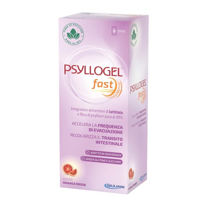 Psyllogel - Fast Integratore Transito Intestinale, 10 stick Psyllogel - Fast Integratore Transito Intestinale, 10 stick