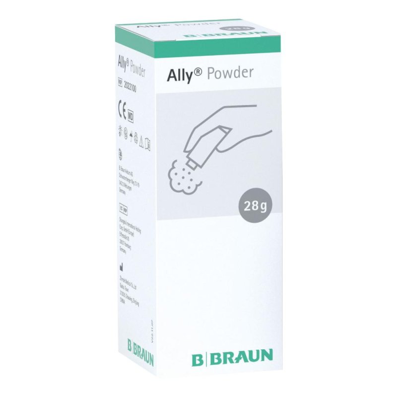 Ally polvere per stomia 28 g - polvere assorbente protettiva per la cute peristomale