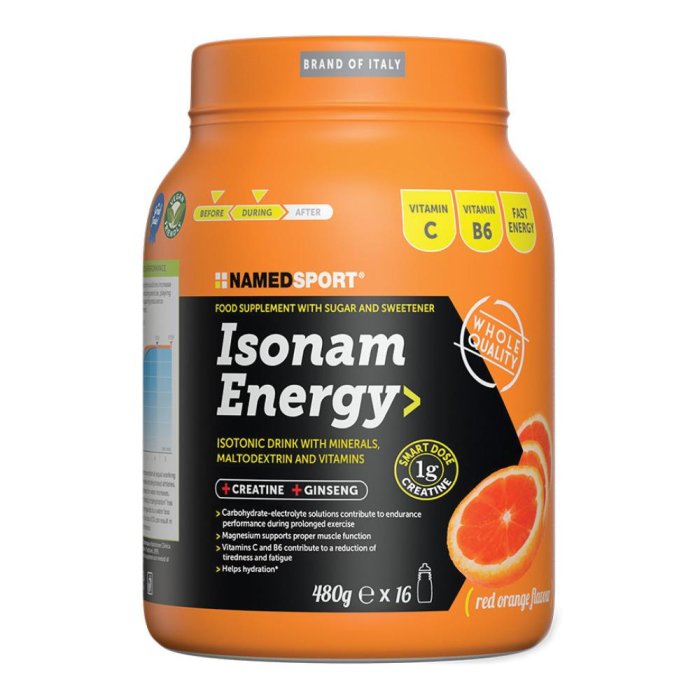 Isonam Energy - Integratore Alimentare per Adulti Attivi 1 gr