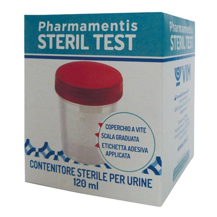Pharmamentis Contenitore Sterile Urina Capacità 120 ml 1 Pezzo Pharmamentis Contenitore Sterile Urina Capacità 120 ml 1 Pezzo