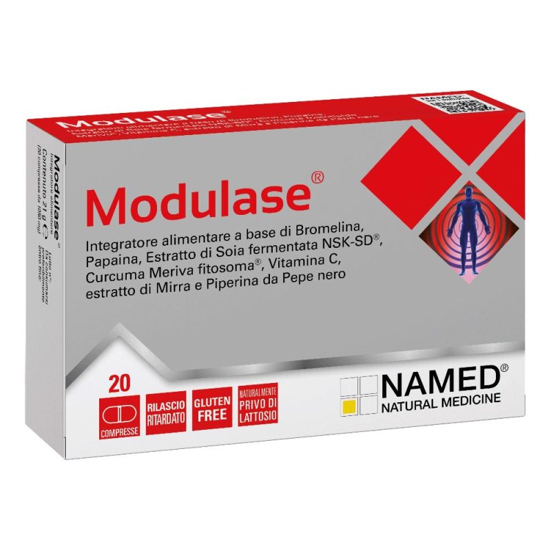 Named Modulase 20 Compresse - Integratore Enzimatico Naturale Named Modulase 20 Compresse - Integratore Enzimatico Naturale