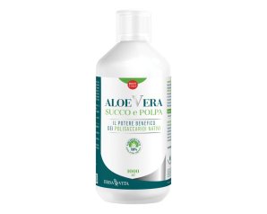 Erba Vita Aloe Vera Succo E Polpa 1000ml