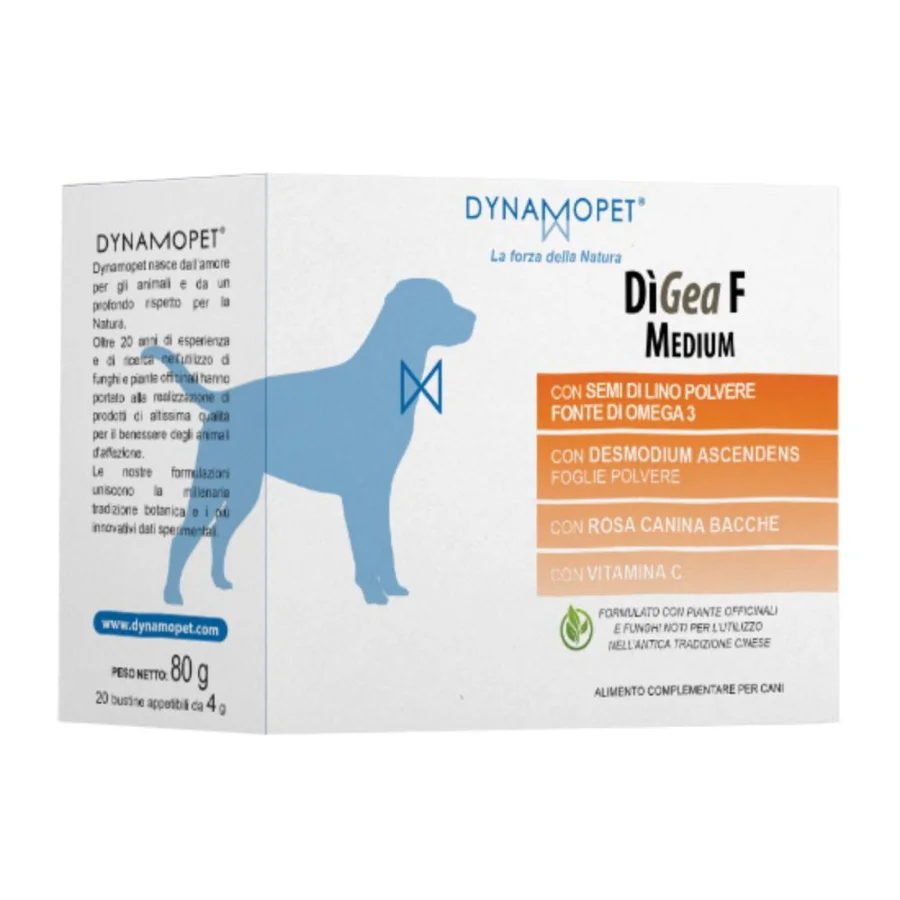 DYNAMOPET - Disenior Small 20 Bustine 2,5 Ml - Alimento Complementare Per  Cani Di Piccola Taglia