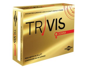 Trivis Donna 30 Capsule - Integratore per la Salute dei Capelli e Equilibrio Ormonale Femminile