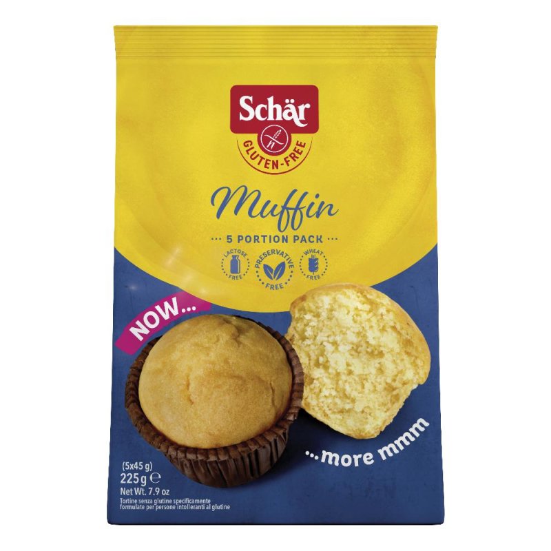 Schar - Muffin Senza Glutine Confezione 225 Gr Schar - Muffin Senza Glutine Confezione 225 Gr