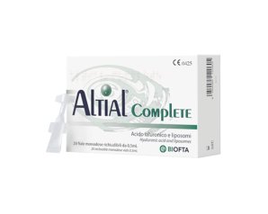 Soluzione Oftalmica Lubrificante Altial Complete 4 Strip Da 5 Flaconi Da 0,5 Ml