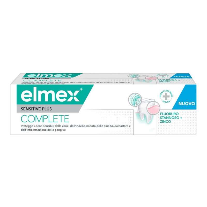 Elmex Sensitive Dentifricio Plus Complete Protection 75ml Elmex Sensitive Dentifricio Plus Complete Protection 75ml