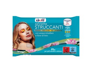 Salviettine struccanti allacqua 20 pezzi Idrofil - salviette struccanti delicate