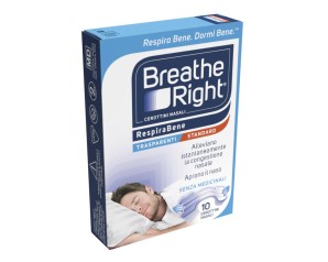 BREATH RIGHT Trasparenti 10pz