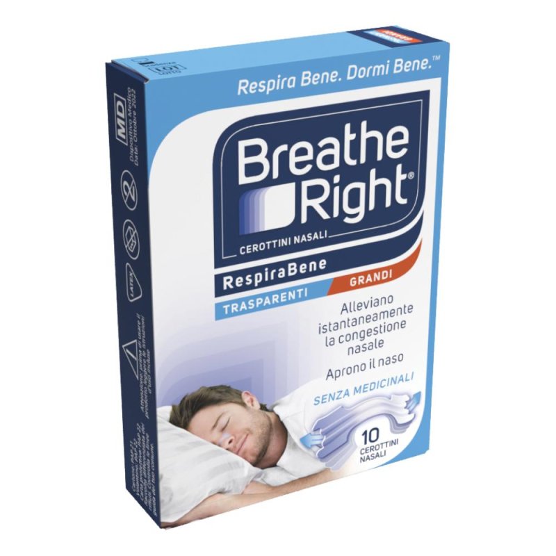 BREATH RIGHT Traspar.Gr.10pz BREATH RIGHT Traspar.Gr.10pz