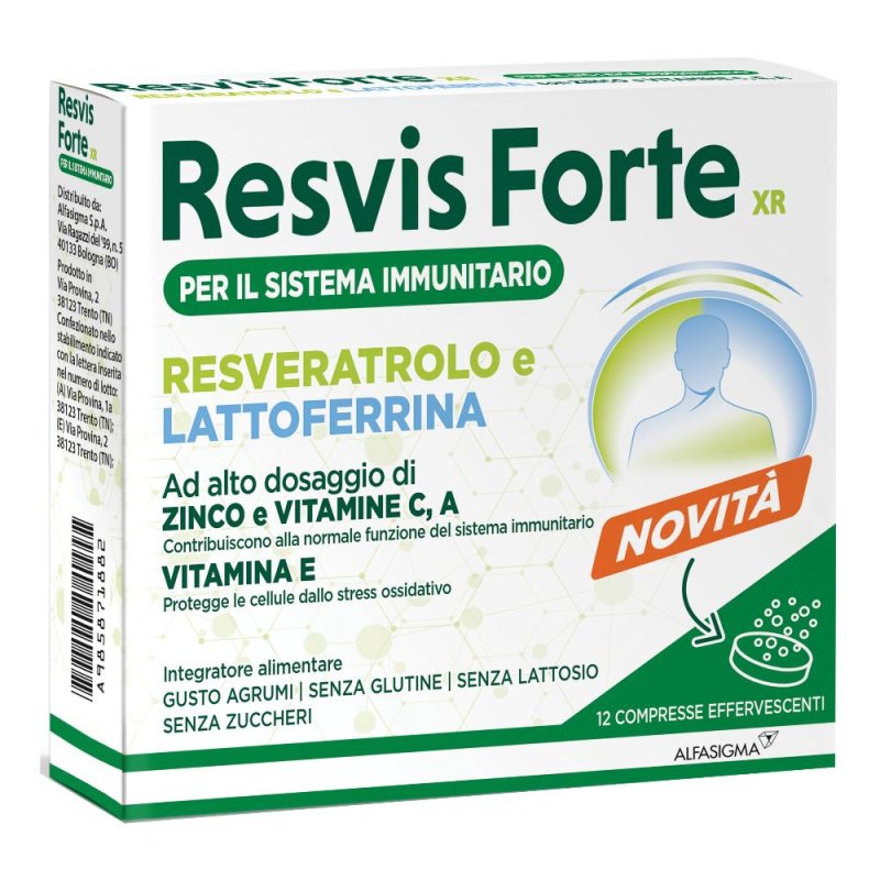 RESVIS*XR Forte 12 Cpr Eff. RESVIS*XR Forte 12 Cpr Eff.