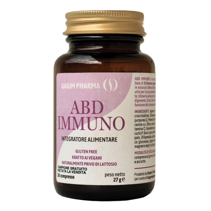 Abd Immuno Integratore Alimentare per le Difese Immunitarie 30 Compresse Abd Immuno Integratore Alimentare per le Difese Immunitarie 30 Compresse