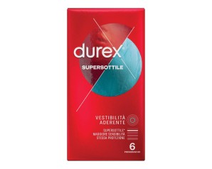  Durex - Supersottile Close Fit Confezione 6 Pezzi