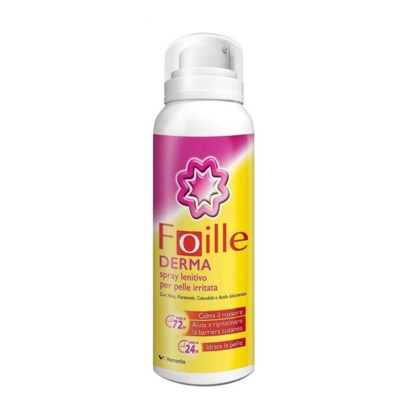 Foille Derma Spray Lenitivo 150 ml per Irritazioni, Scottature e Arrossamenti della Pelle