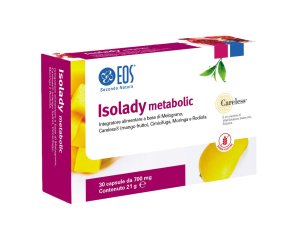 EOS Isolady Metabolic Integratore Metabolismo Menopausa Antiossidante,30 Capsule