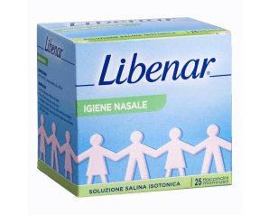 Libenar igiene nasale soluzione salina isotonica 25 fiale monouso 5ml  