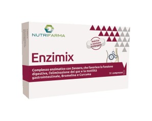Nutrifarma Enzimix Integratore Alimentare Apparato Gastrointestinale 30 Compresse