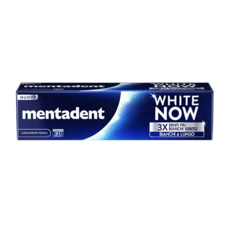 Mentadent White Origin Dentifricio Sbiancante 75 ml per Denti Bianchi e Protetti Mentadent White Origin Dentifricio Sbiancante 75 ml per Denti Bianchi e Protetti