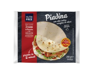 Nutrifree piadina canvass 2 pezzi