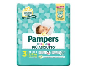 PAMPERS BD DOWNCOUNT MIDI 20PZ