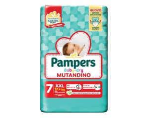 Pampers Baby Dry Mutandino XXL Super 13 pezzi - pannolini a mutandina per bambini fino a 30 kg