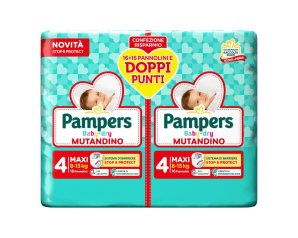 Fater Pampers Baby Dry Pannolino Mutandina Maxi Duo Downcount 32 Pezzi