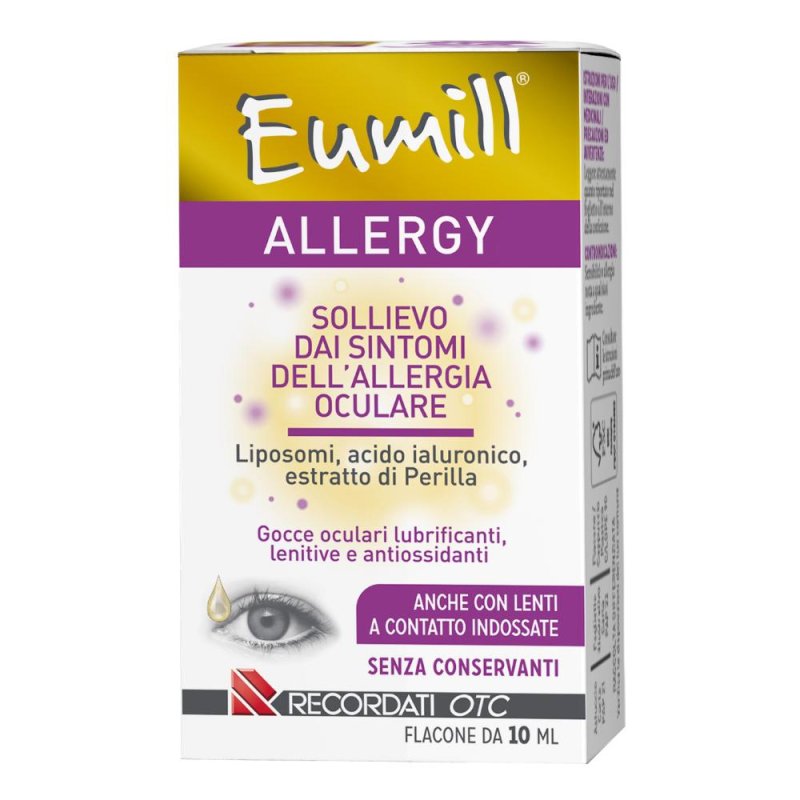 Eumill Allergy Gocce Oculari 10 Flaconcini Da 0,5ml