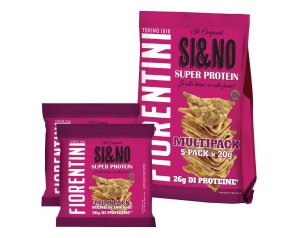 San Carlo Si&No Super Protein Snack Proteico Triangolini 5 pezzi da 20 grammi Ideale per lo Sport