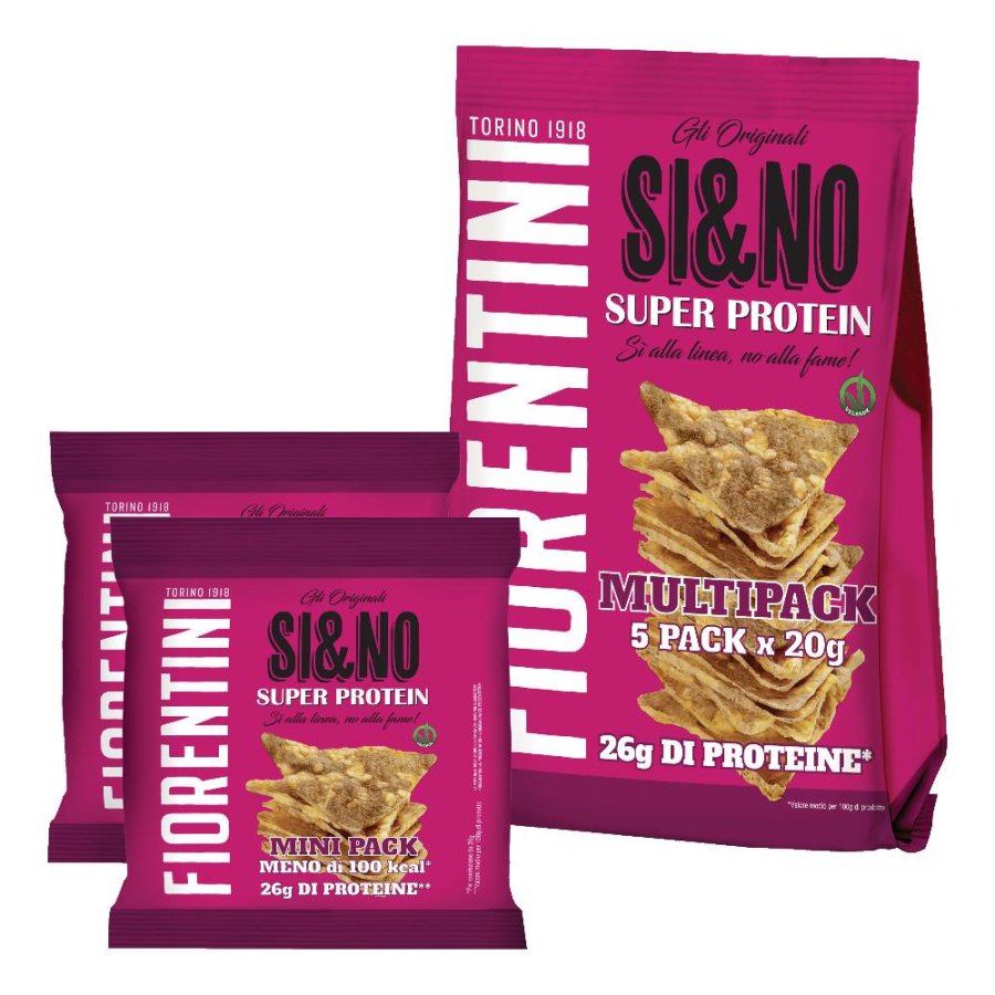 San Carlo Si&No Super Protein Snack Proteico Triangolini 5 pezzi da 20 grammi Ideale per lo Sport San Carlo Si&No Super Protein Snack Proteico Triangolini 5 pezzi da 20 grammi Ideale per lo Sport