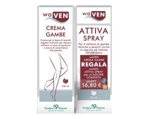 WAVEN CREMA GAMBE 100ML+ATTIVA