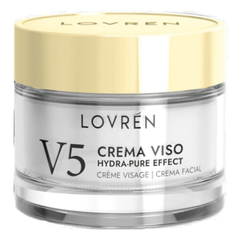 Lovren V5 Crema Viso Hydra Pure Effect Pelli Miste E Grasse 30ml