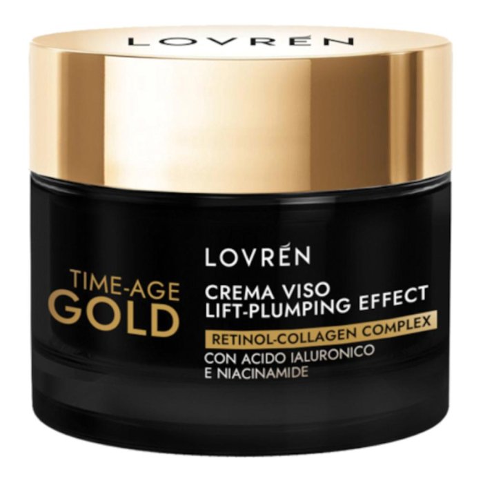 Lovr&eacute;n Crema Viso Time-Age Gold Lift Plumping Effect, 30ml