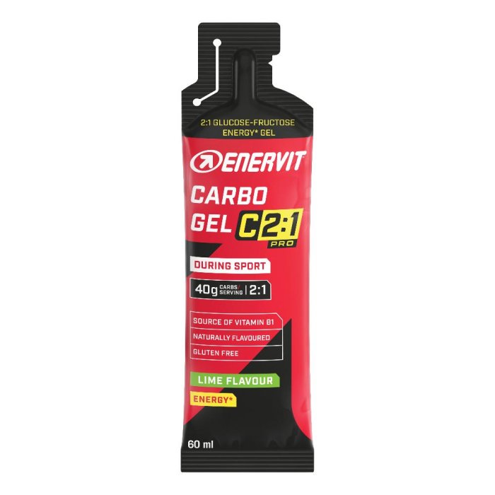 Enervit Carbo Gel C2:1 Pro Gel Energetico 60ml Gusto Lime Enervit Carbo Gel C2:1 Pro Gel Energetico 60ml Gusto Lime