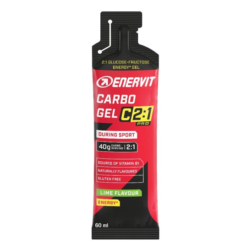 Enervit Carbo Gel C2:1 Pro Gel Energetico 60ml Gusto Lime Enervit Carbo Gel C2:1 Pro Gel Energetico 60ml Gusto Lime