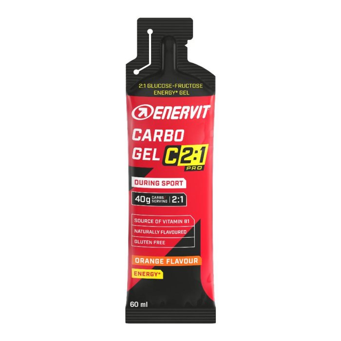 Enervit Carbo Gel C2:1 Pro Gel Energetico 60ml Gusto Arancia Enervit Carbo Gel C2:1 Pro Gel Energetico 60ml Gusto Arancia
