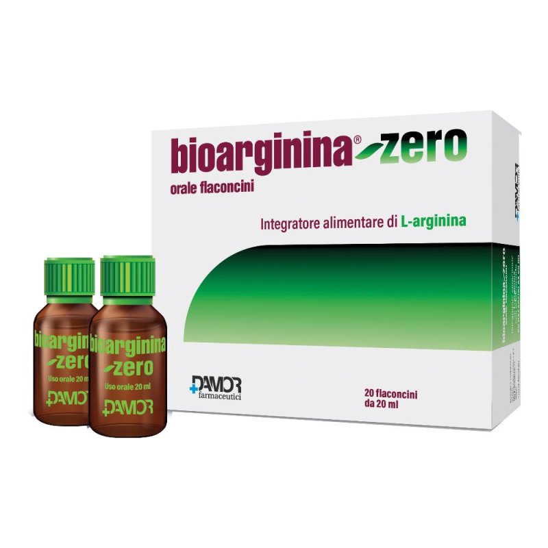 Farmaceutici Damor Bioarginina Zero 20 Flaconcini Da 20 Ml