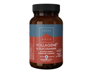 Terranova Vollagene Glucosamine Complex Integratore per Articolazioni e Cartilagini 50 Capsule
