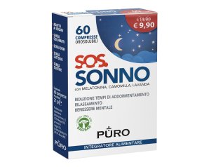 PURO SOS Sonno 60Cpr Orosol.