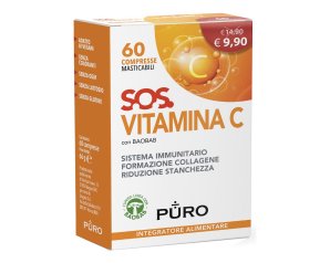 PURO SOS Vit.C 60Cpr mast.