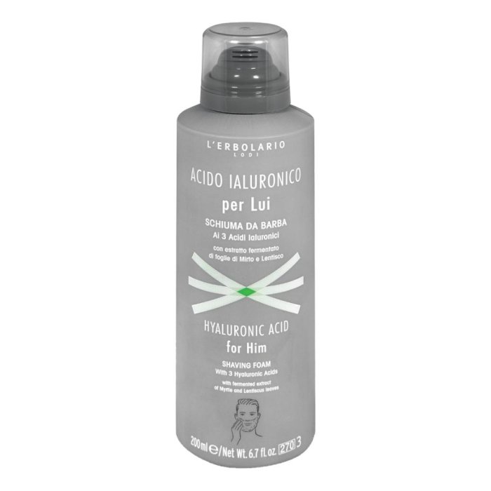 Acido Ialuronico Lui schiuma - schiuma detergente allacido ialuronico per uomo Acido Ialuronico Lui schiuma - schiuma detergente allacido ialuronico per uomo