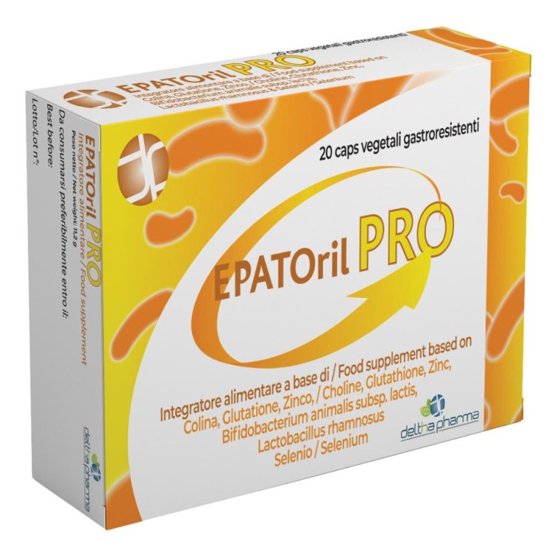 Epatoril Pro Integratore Depurativo per la Funzione Epatica 20 Capsule