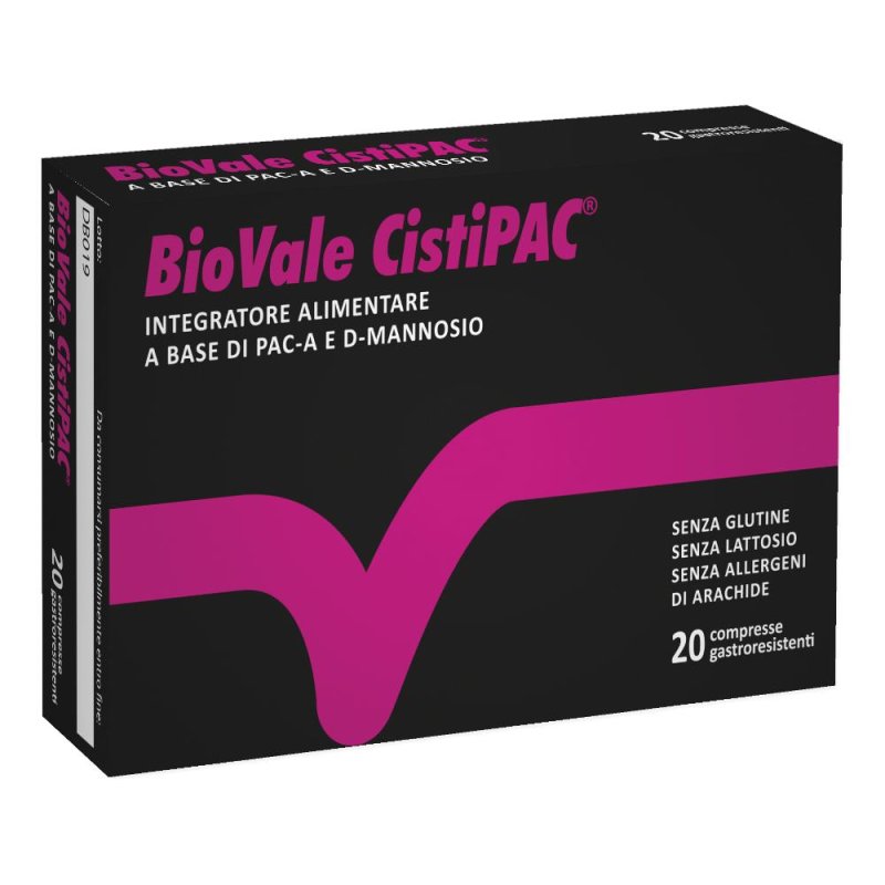 BIOVALE CISTIPAC 20CPR GASTRO BIOVALE CISTIPAC 20CPR GASTRO