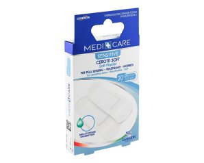Gammadis Farmaceutici Medicare - Cerotti Soft Sensitive 2 x 7 cm 20 cerotti