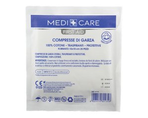 GARZA COTONE 10X10CM 25PZ