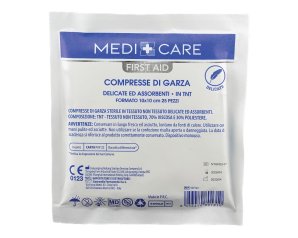 Garza TNT 10x10 cm 25 pezzi - garze in tessuto non tessuto sterili