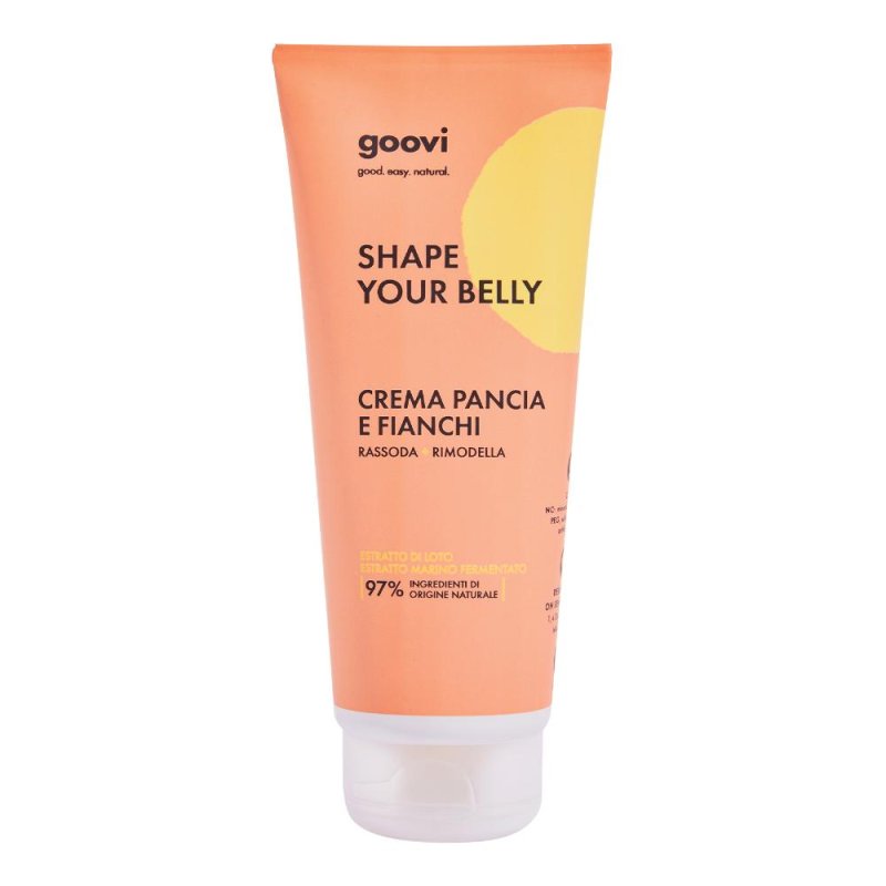 Goovi Crema Pancia e Fianchi Rassodante e Rimodellante 200 ml