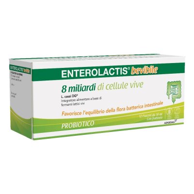 Enterolactis Bevibile 12 Flaconcini 10ml Enterolactis Bevibile 12 Flaconcini 10ml
