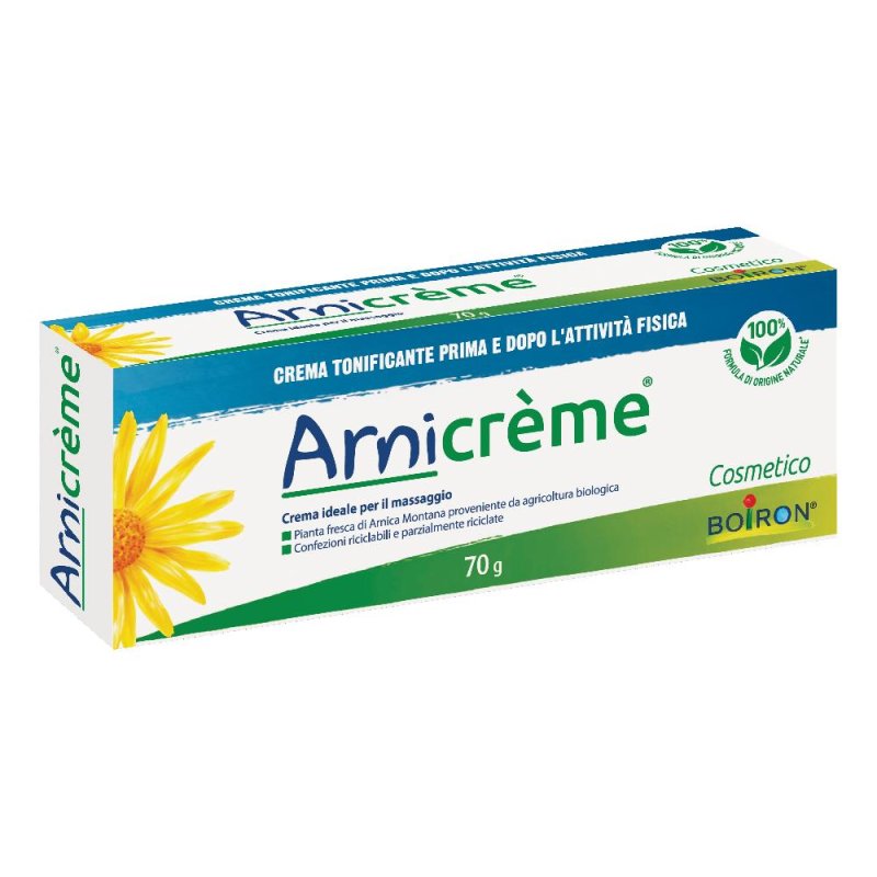 Arnicr&egrave;me NF 70 g Boiron - crema a base di arnica per traumi e dolori muscolari